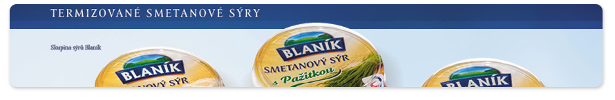 Naše prezentace čerstvých sýrů